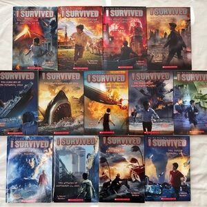 “I Survived…” Books, Lot of 13 (Like New Books)